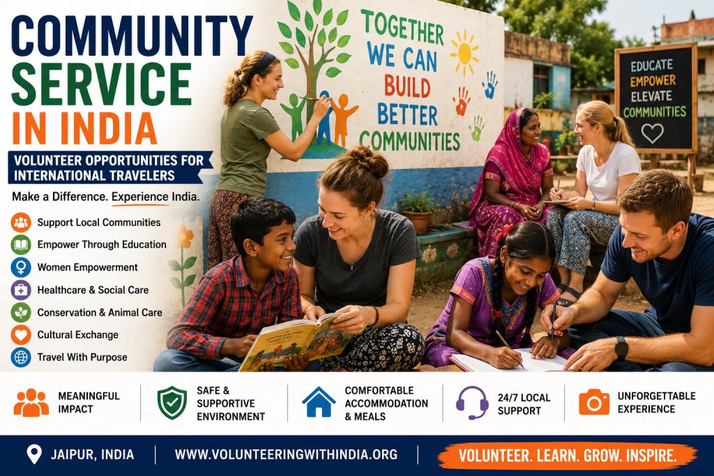 Community Service in India | Volunteer Opportunities for International Travelers
