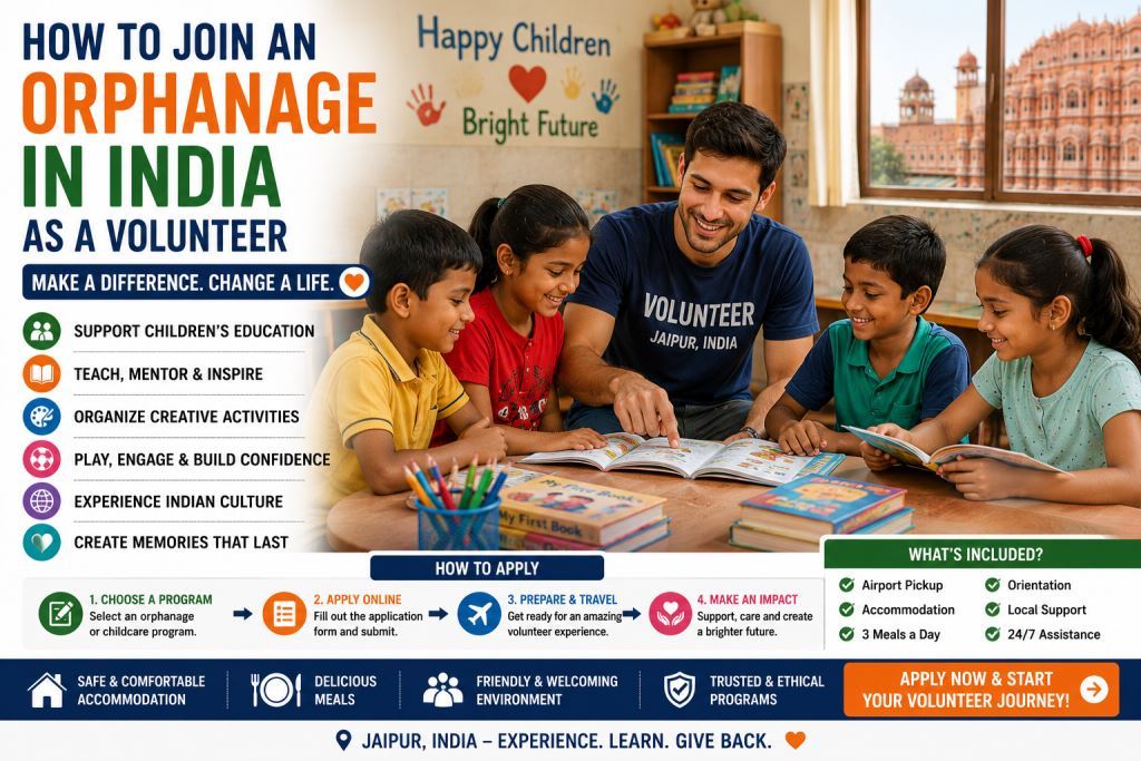 🏠 How to Join an Orphanage in India as a Volunteer