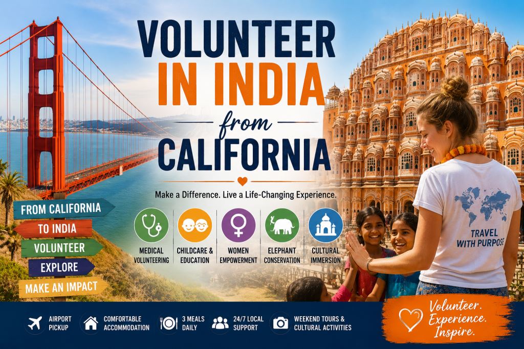 🇺🇸 Volunteer in India from California | Affordable & Ethical Programs