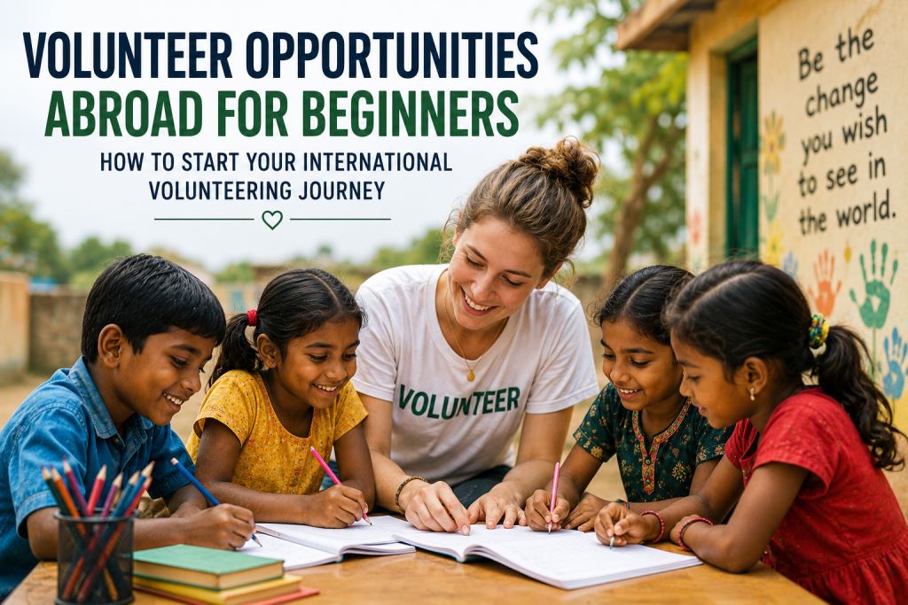 🌍 Volunteer Opportunities Abroad for Beginners: Complete Guide to Getting Started